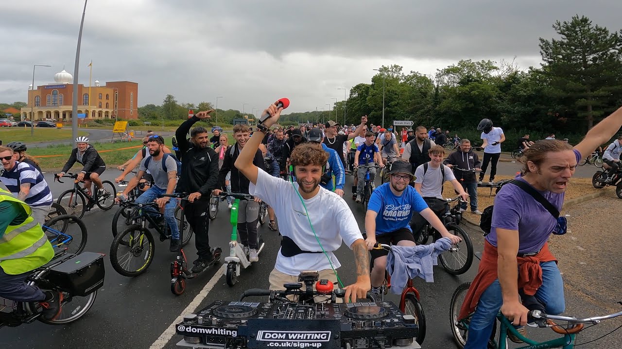 Drum & Bass On The Bike - MILTON KEYNES
