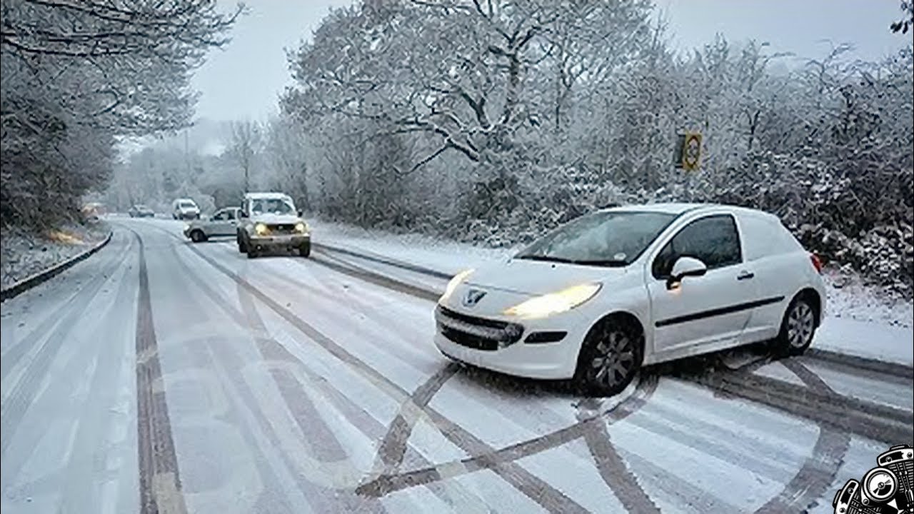 NIE SPIESZ SIĘ ZIMĄ!  😥 Tak się kończą Zimowe Poślizgi Samochodowe 2019 ❄️