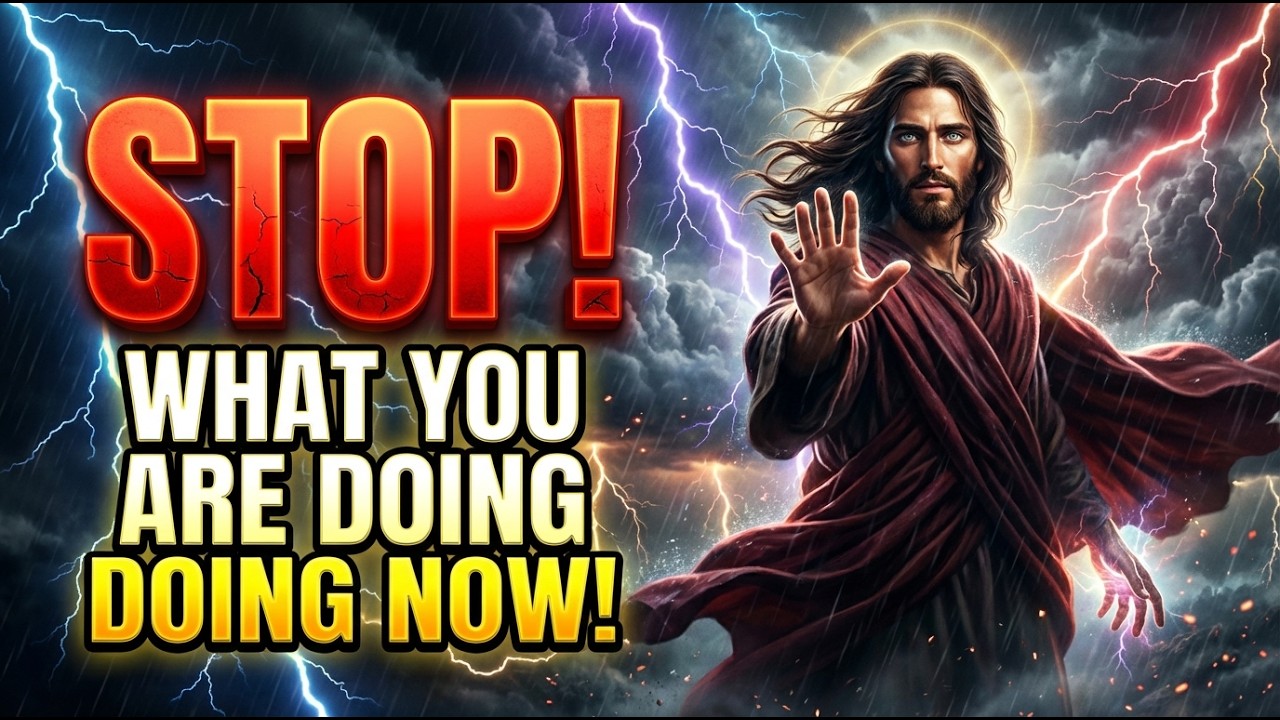 God Says: Can You Stop What You're Doing? God Message Today | God Message Now | God Always