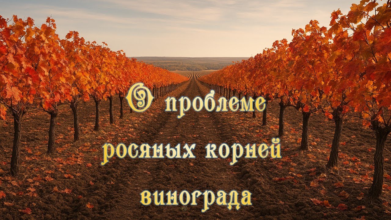 О проблеме росяных корней винограда