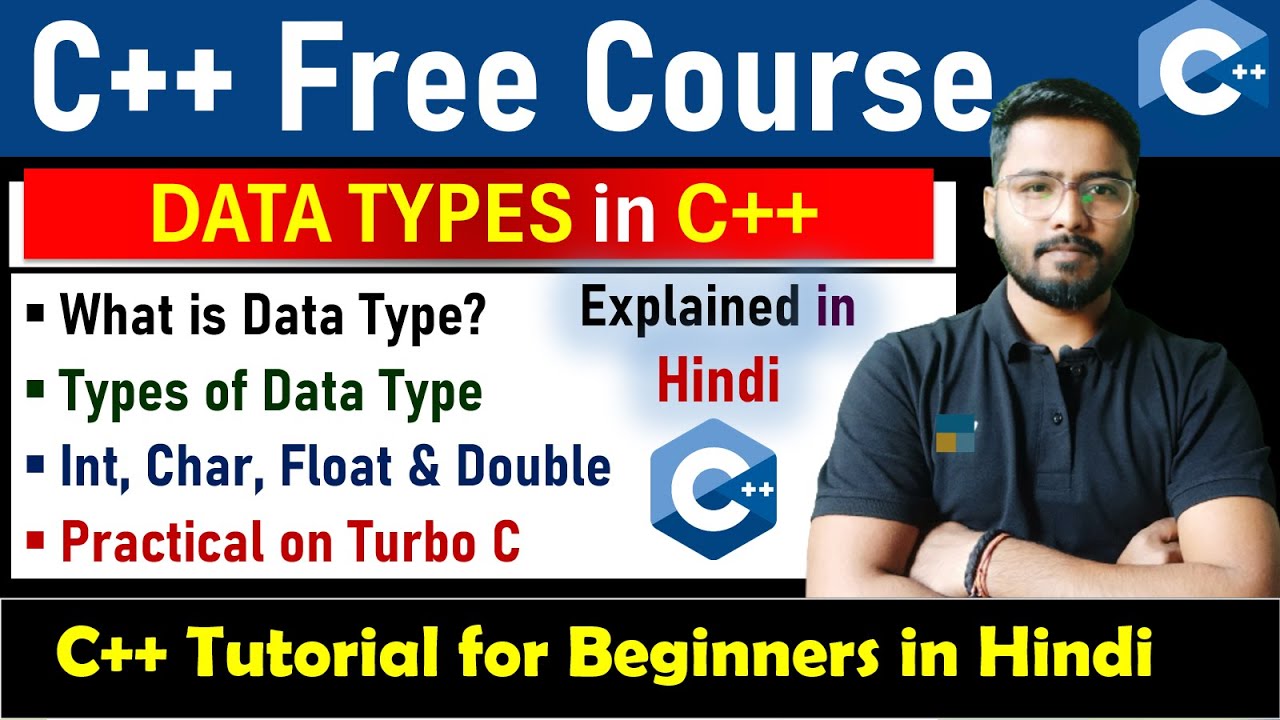 Data types in C++ | C++ Tutorial  For Beginners  | C++ Tutorial #cpp