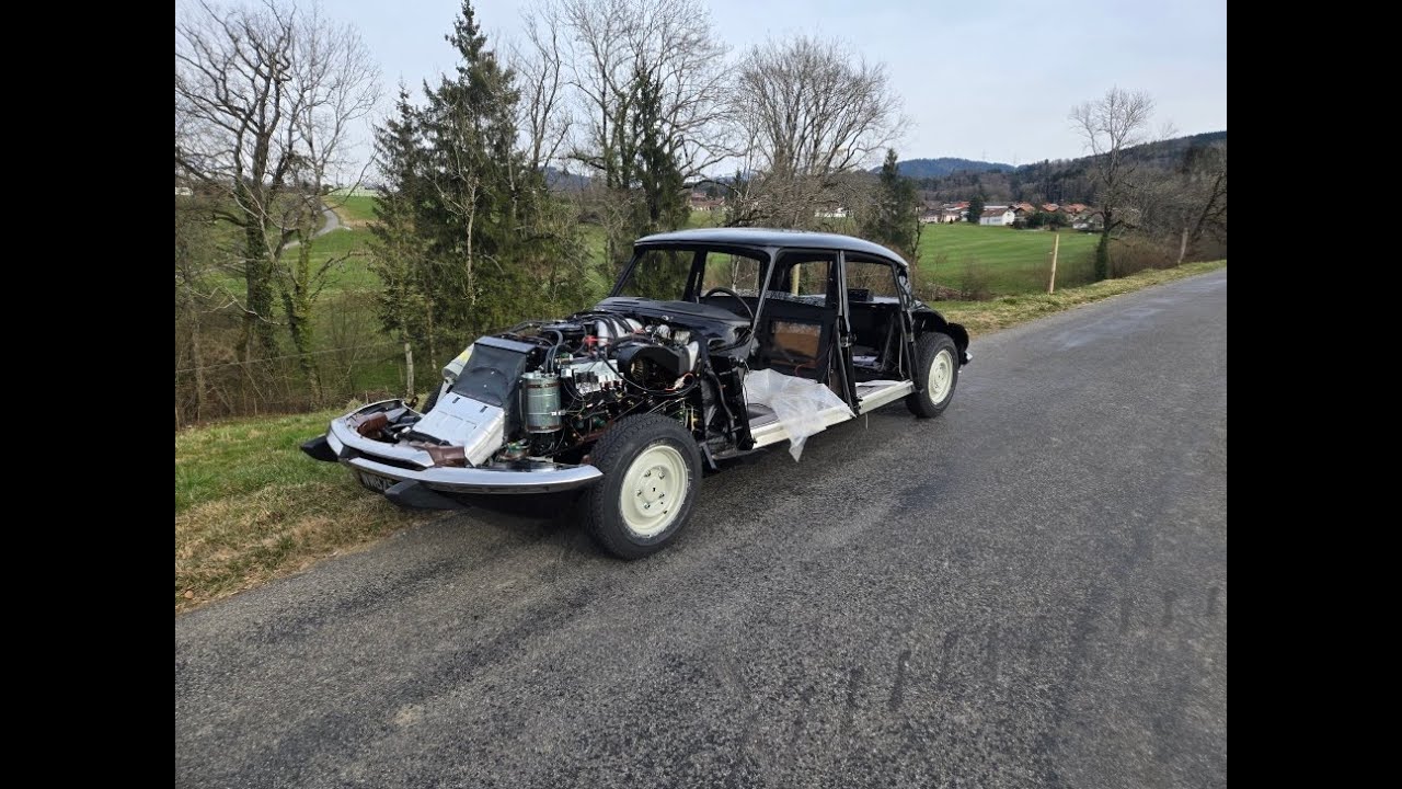 Citroën DS 23 IE 1973 PRESTIGE. EX-ELYSEES 1 ER. MINISTRE PIERRE MESSMER. RESTAURATION PARTIE 36.