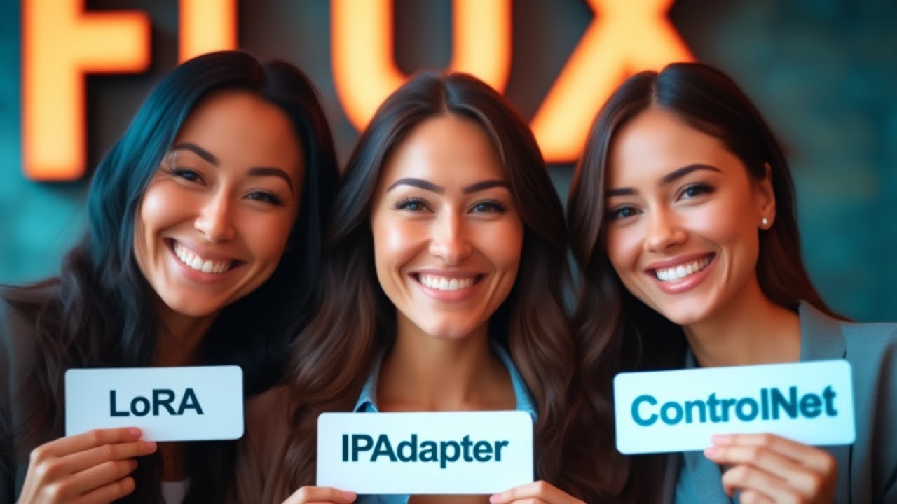 Flux IPAdapter: полное руководство по интеграции LoRA и ControlNet