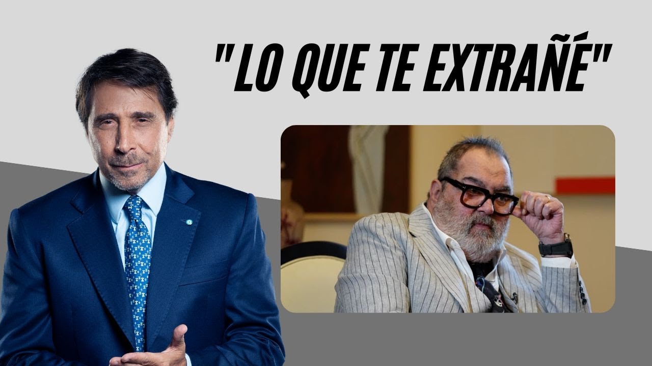 La reacción de Eduardo Feinmann al reencontrarse con Jorge Lanata: “Lo que te extrañé”
