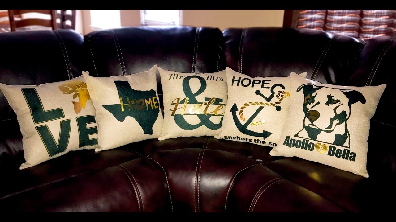 FAUX BURPLAP COVERS WITH SUBLIMATION & FOIL!