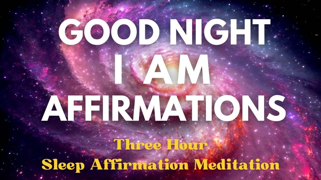 POSITIVE I AM AFFIRMATIONS ✨ Reprogram YOUR Mind while you SLEEP. For Health, Wealth and Confidence