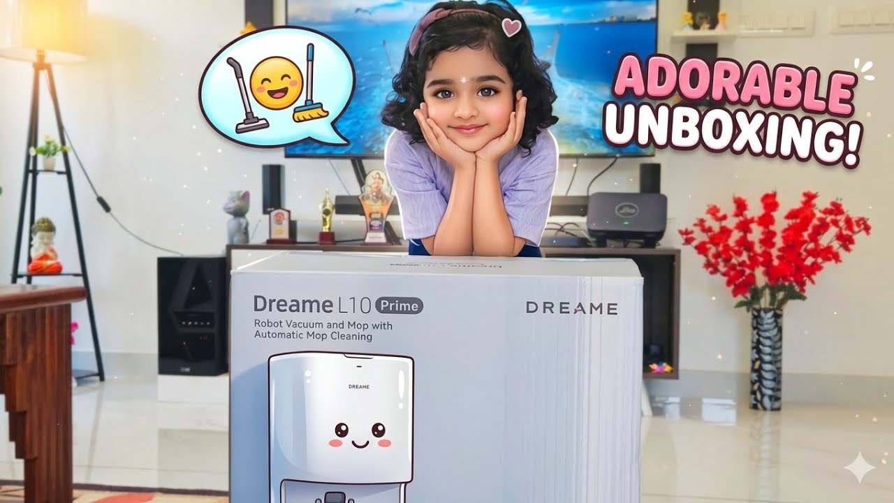 Dreame L10 Prime Robot vacuum and mop 🎊#dreamel10primerobo #dreamel10 #dreame 