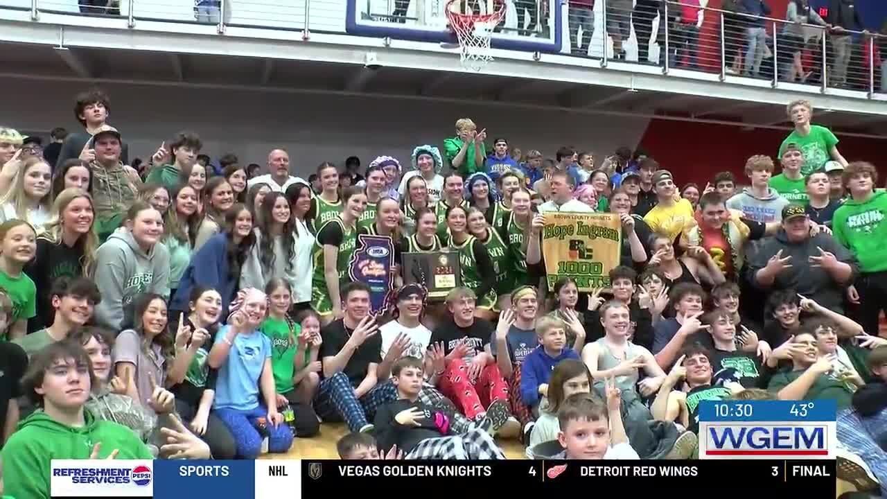 It's a Great Day to Be a Hornet: Brown County Girls Basketball gears up for state