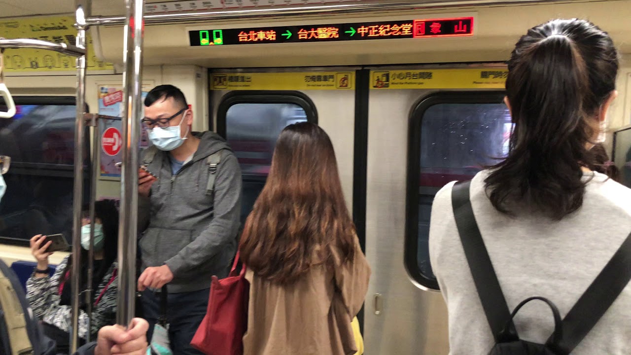 「4k」Ride and Walk through Taipei’s Red & Blue line
