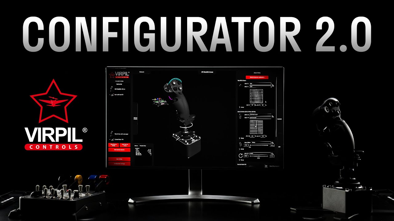 VPC Configurator 2.0 - Открытый Альфа Тест | VIRPIL Controls