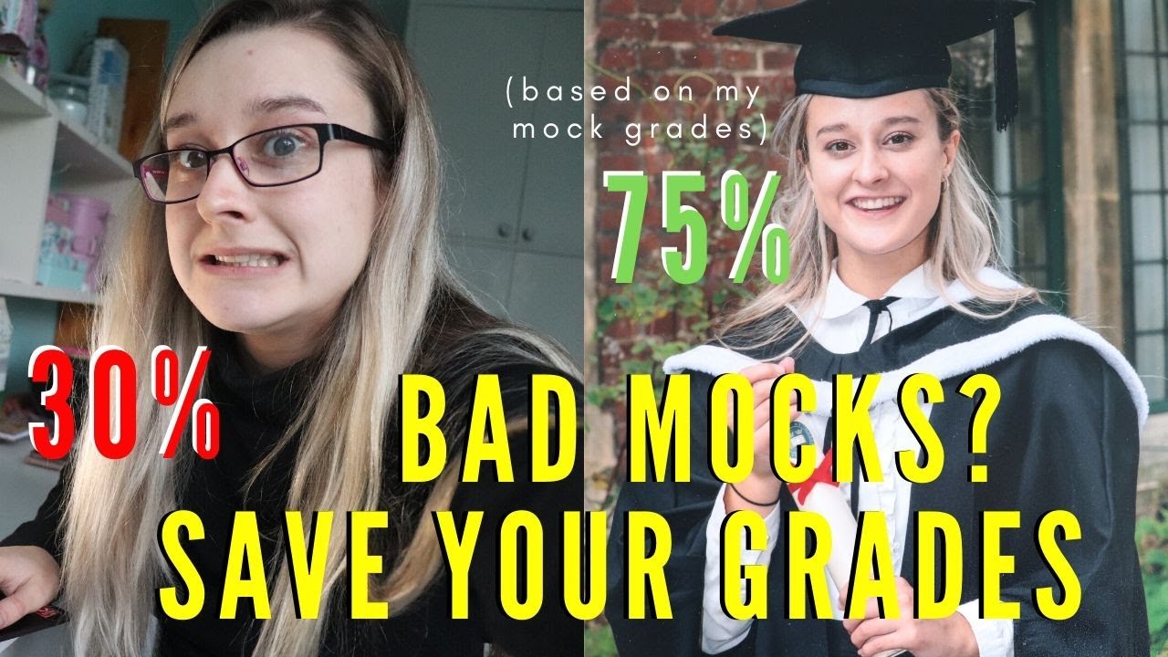 Come Back Strong From Bad Mock Grades - how I went from a FAIL to a FIRST // Grade Saving Tips