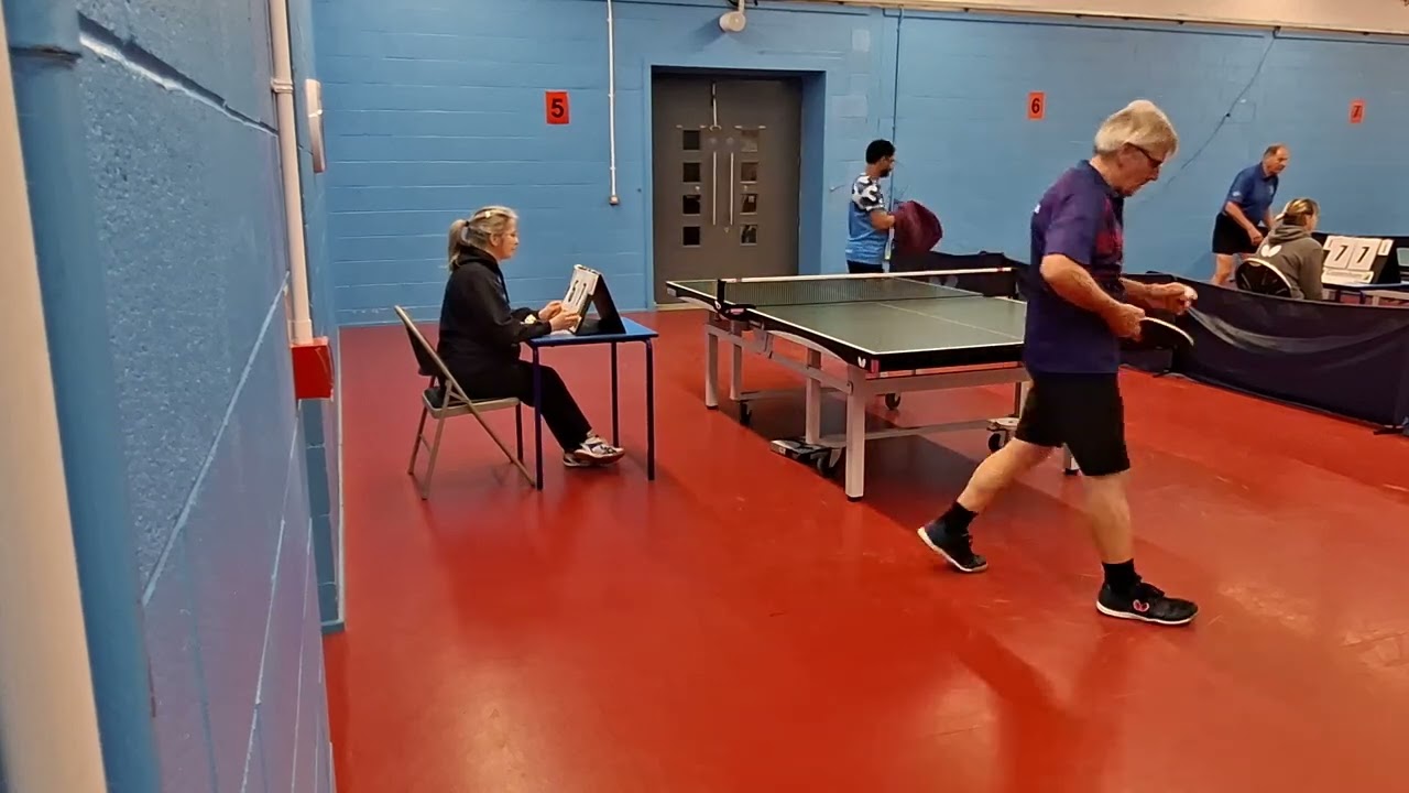 Kiran vs Dave Tiplady, County Vetts Division 2
