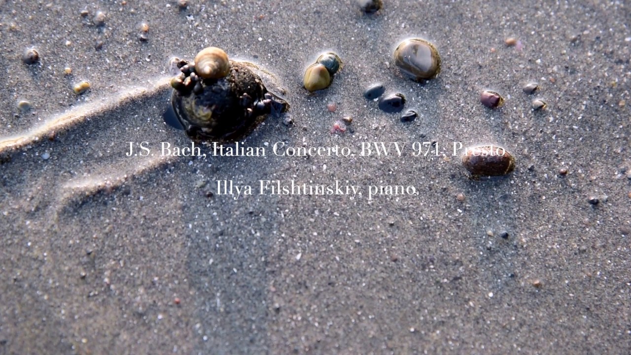Italian Concerto, BWV 971, Presto or Journey of a Snail