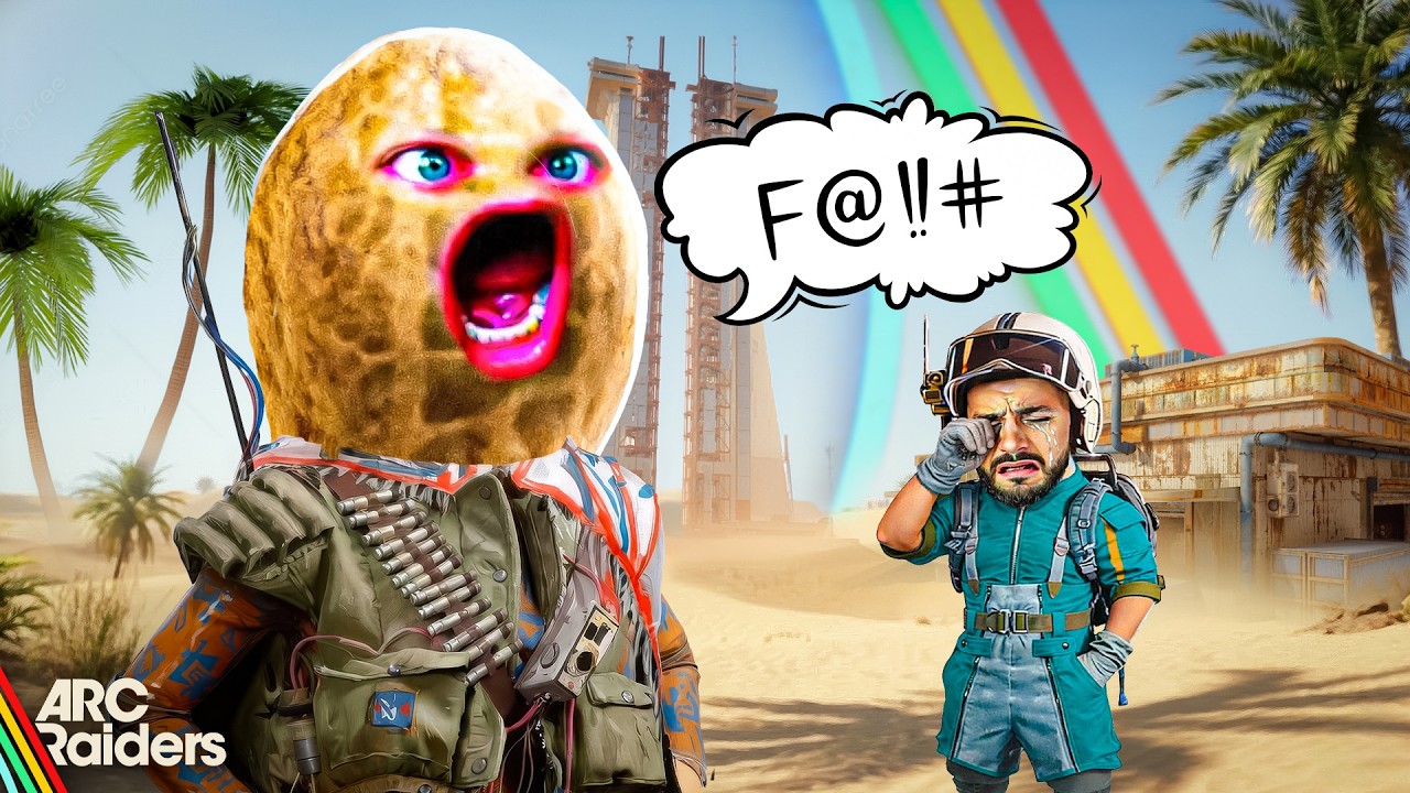 TheBurntPeanut Went MAX TOXIC On His Teammates 😂 | ARC Raiders