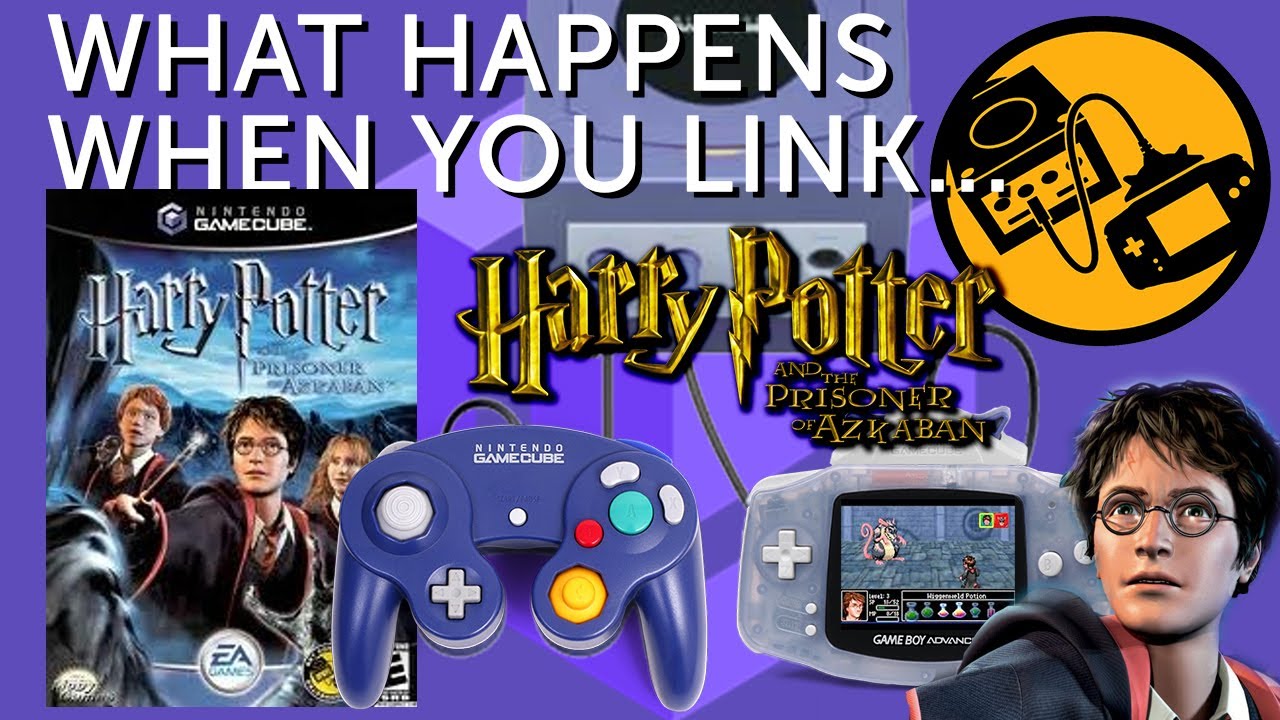 GC-to-GBA Link - Harry Potter Prisoner of Azkaban, What happens when you link a GBA? #LinkItUp
