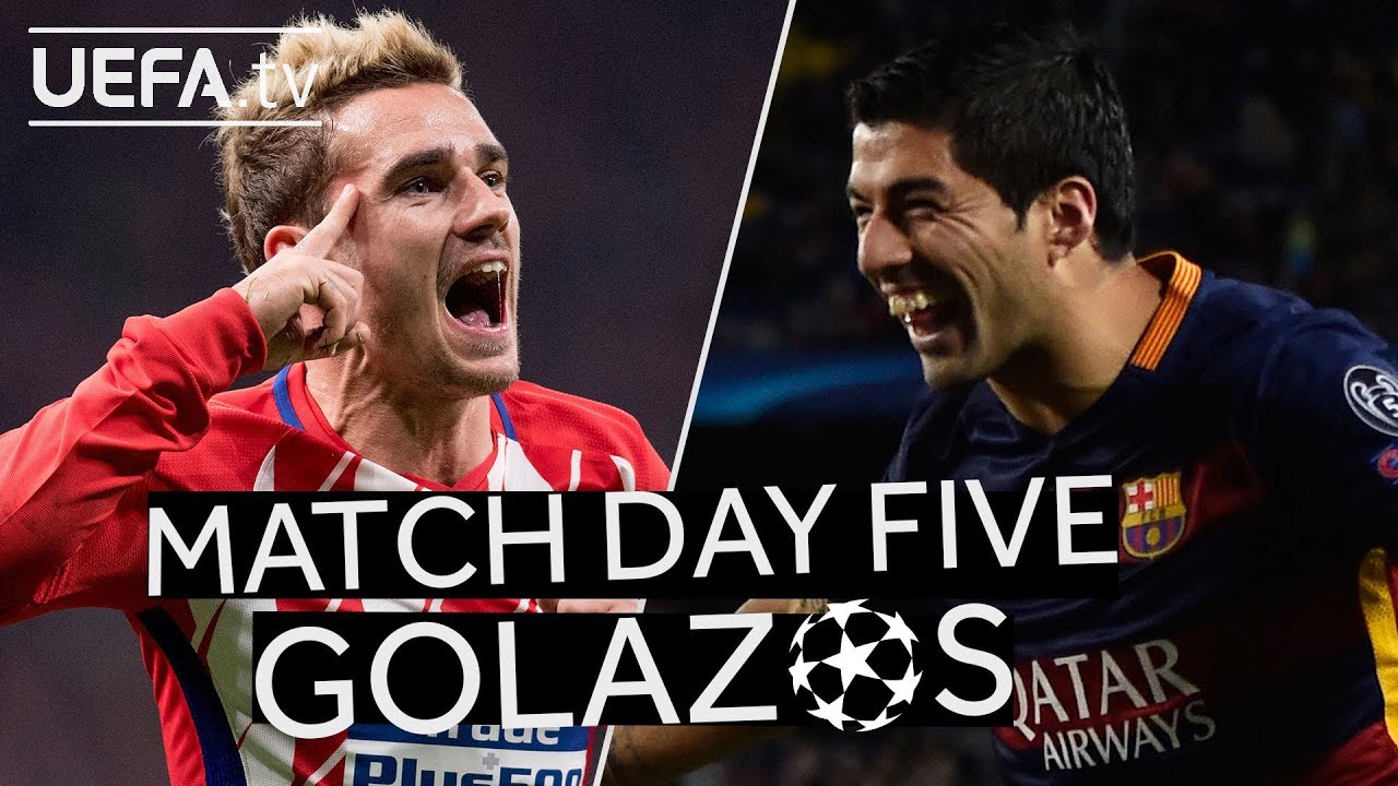 GRIEZMANN, SUÁREZ: GREAT #UCL Matchday Five GOALS!!