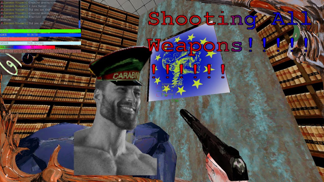 Shooting ALL The Weapons In PSYCHO PATROL R!