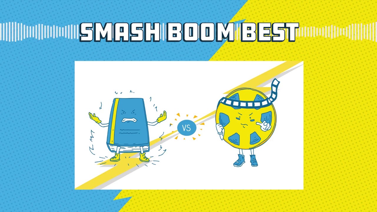 Books vs Movies | Smash Boom Best, a debate podcast for kids