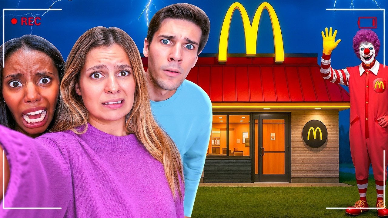 NU INTRAȚI ÎN MCDONALD’S PĂRĂSIT LA ORA 3:00 NOAPTEA! Pe cine am întâlnit acolo? | Ninna și Matti
