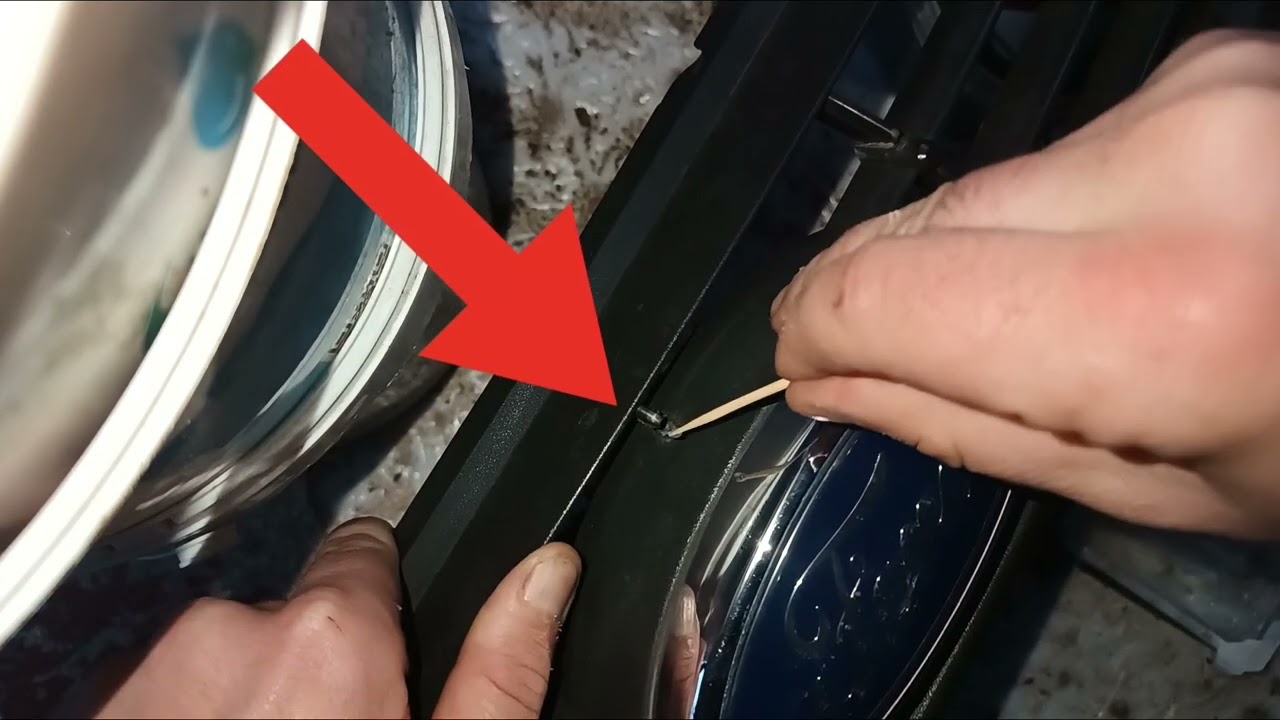Riparazione Griglia Ford / Riparazione con Bicomponente/ Riparazione paraurti Focus #cars #car #work