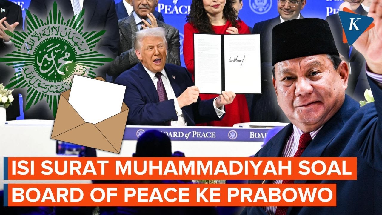 Muhammadiyah Kirim Surat ke Prabowo soal Polemik Board of Peace, Apa Isinya?