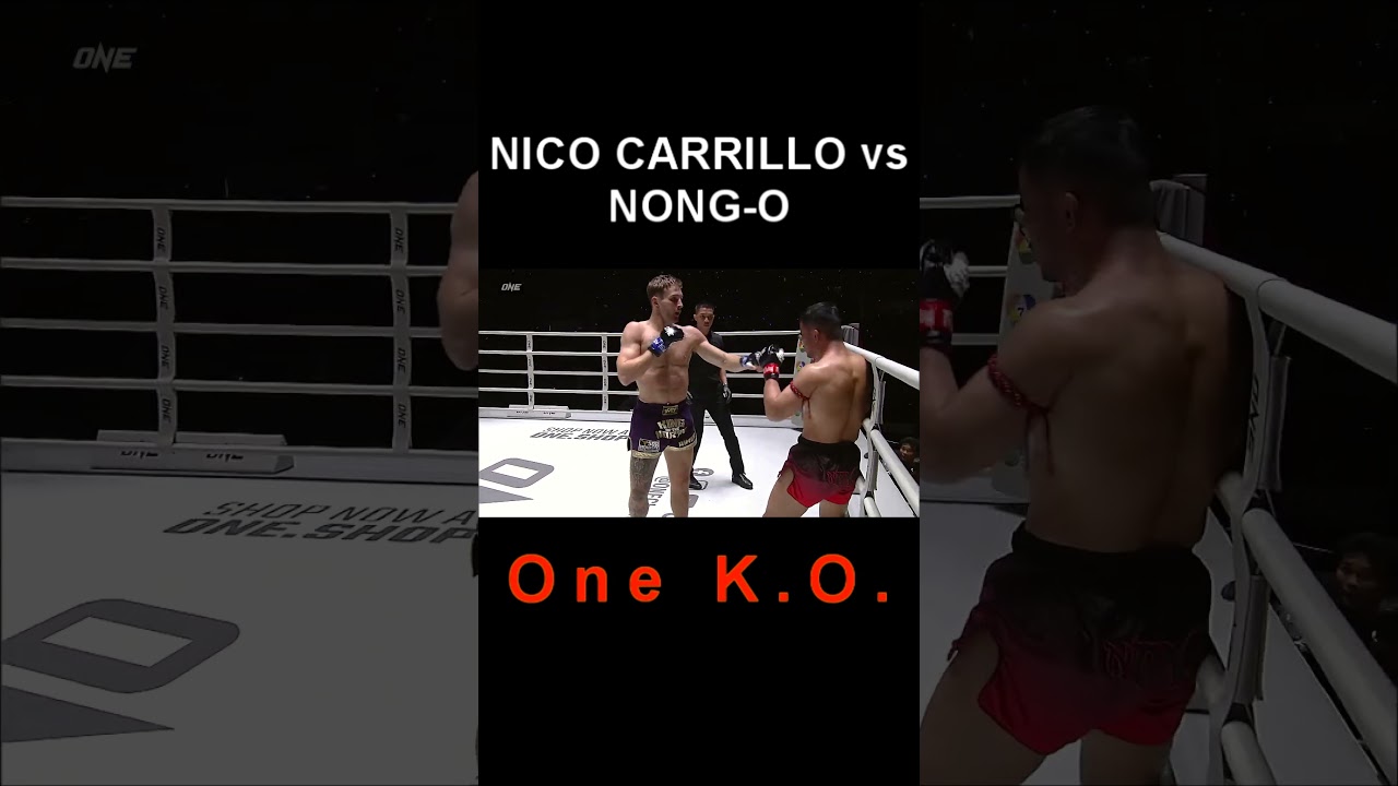 NICO CARRILLO vs NONG-O  | ONE Championship