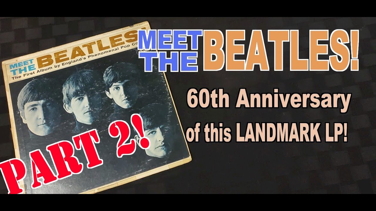 RARE Capitol Meet The Beatles No Publisher Credit FIRST PRESS