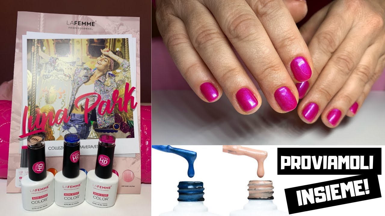 Applicazione ON THE ROAD semipermanenti LA FEMME, COLLEZIONE LUNAPARK