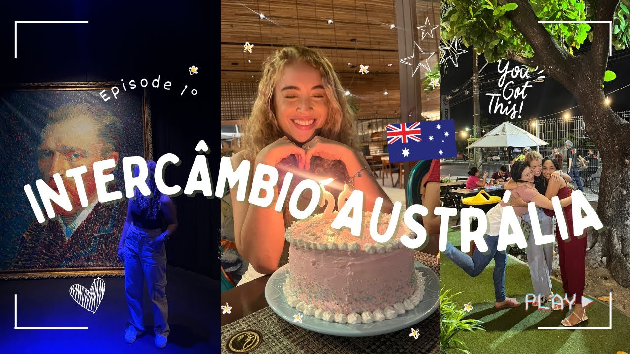 Intercâmbio na Austrália, aplicação do visto, compras para viagem e aprovação do visto.
