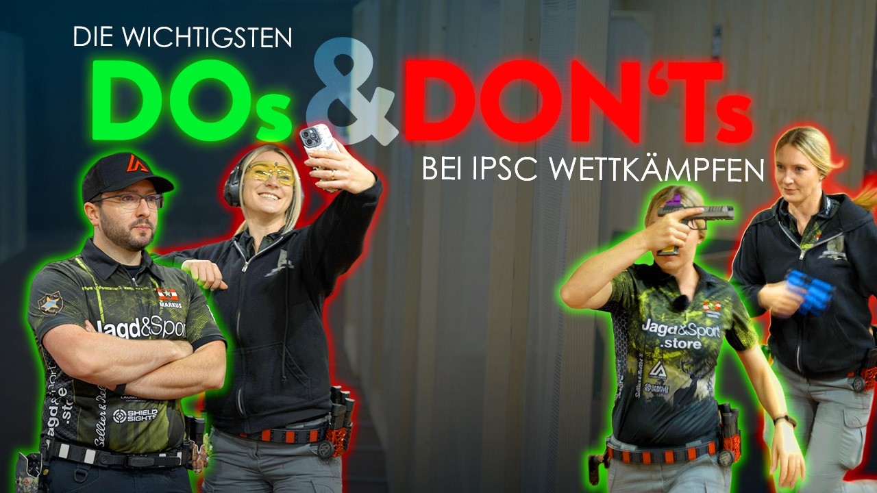 Mit IPSC Wettkämpfen anfangen – so wirst du NICHT disqualifiziert!  (inkl. Behind the Scenes)
