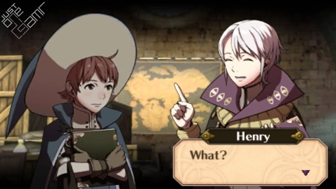 Fire Emblem Awakening - Henry & Ricken Support Conversations