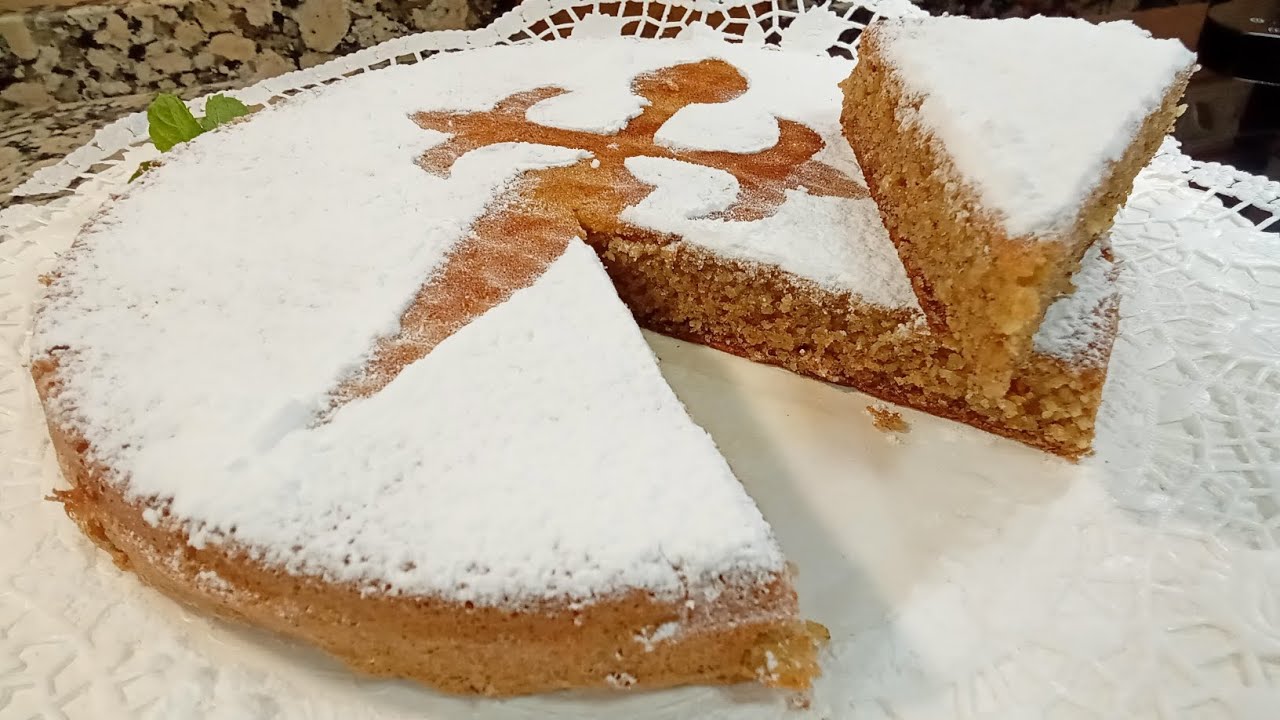 La TARTA DE ALMENDRAS más deliciosa que he comido, fácil y rápida de hacer, sencilla y deliciosa