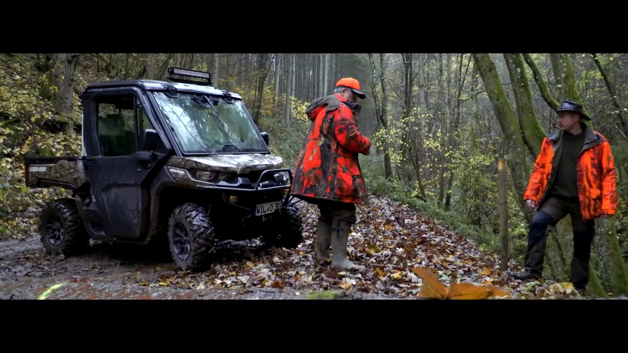 BRP CanAm Traxter Einsatz in Forst und Jagd