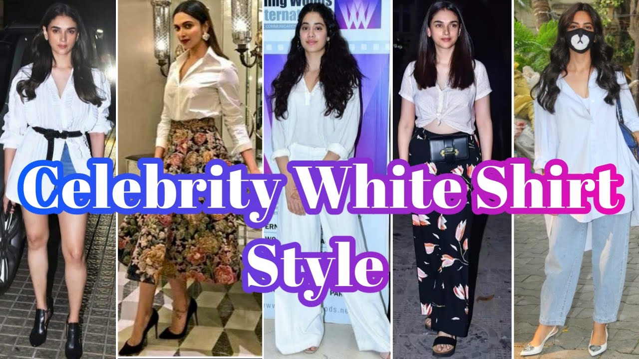Bollywood Celebrity Looks Stunning In White Shirt |     Celebrity Summer Style |Celebs Fashion Fever