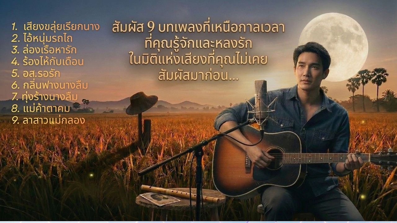 Vol. 4 รวมฮิตลูกทุ่งละมุน:  | สัมผัส 9 บทเพลงอมตะที่คุณคุ้นเคย ในมิติเสียงที่คุณไม่เคยสัมผัส...