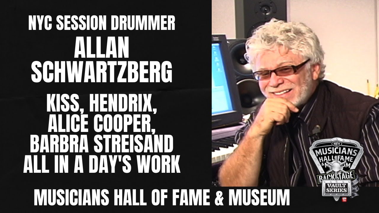 New York City Session Drummer Allan Schwartzberg talks about some of the albums he has appeared on.