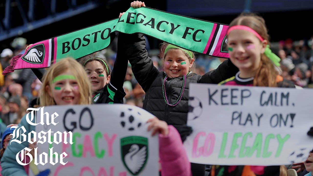 Boston Legacy FC plays their first ever game in Gillette Stadium to over 30,000 fans