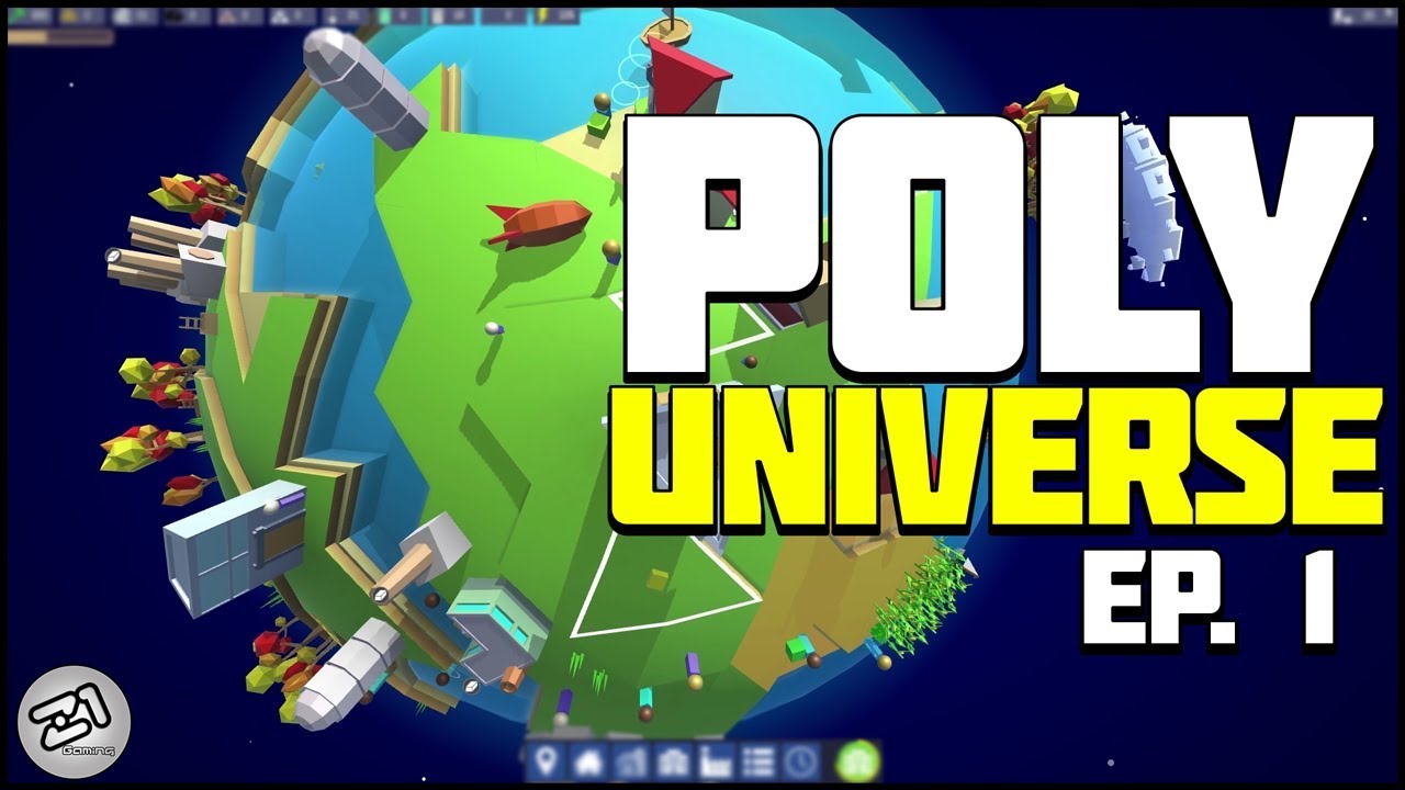 Poly Universe First Look! Space Exploration Meets Colony Survival ! | Z1 Gaming