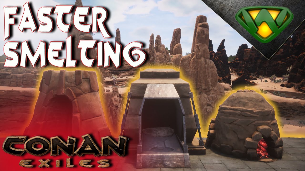 Best Furnace and Smelter combination Conan Exiles 2020