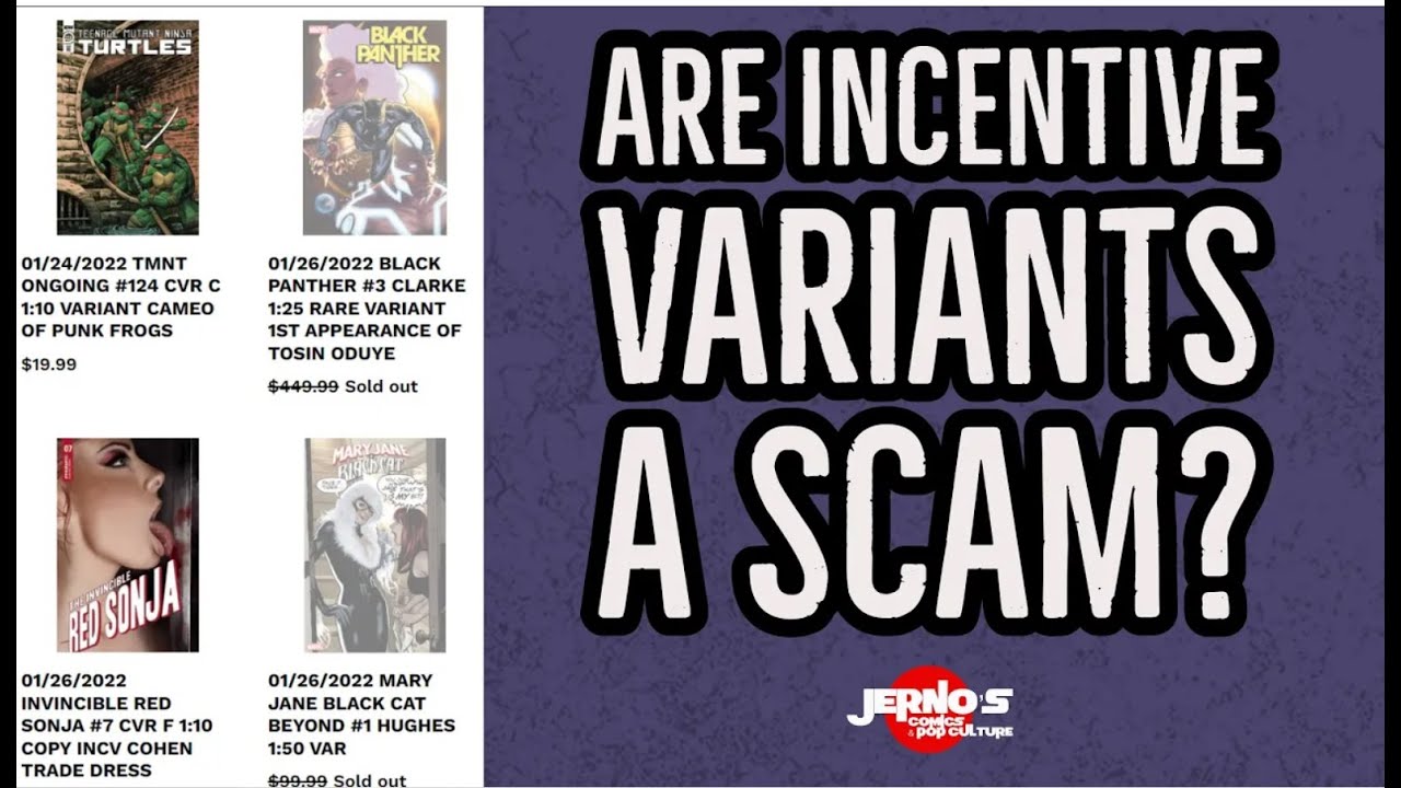 Are Comic Publishers Screwing LCS Owners with Incentive Variant Scams?