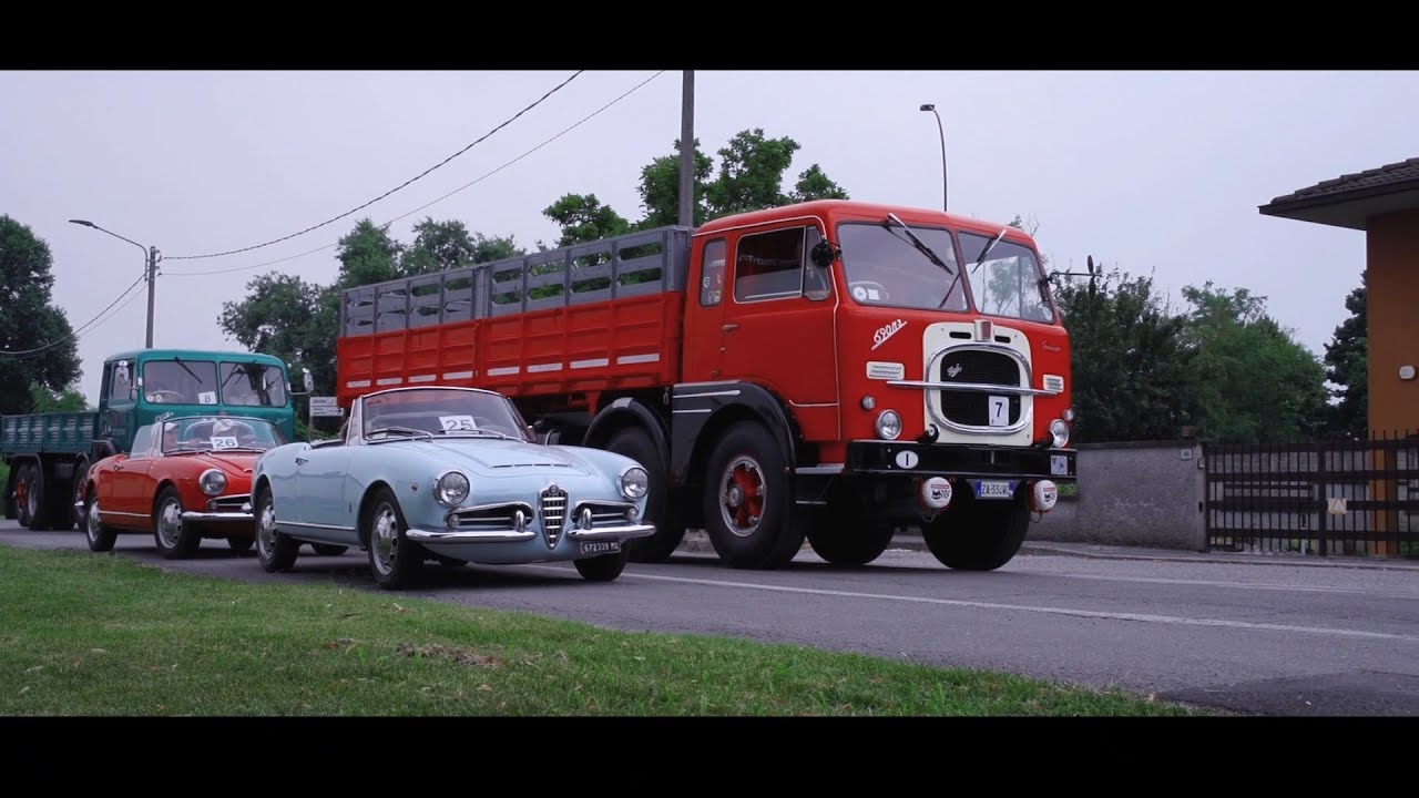 Camion Storici al raduno La Notte dei Fuochi a Pizzighettone 2024