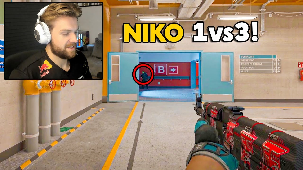 NIKO Astonishing 1v3 Clutch! NITR0 Ace! CS2 Highlights