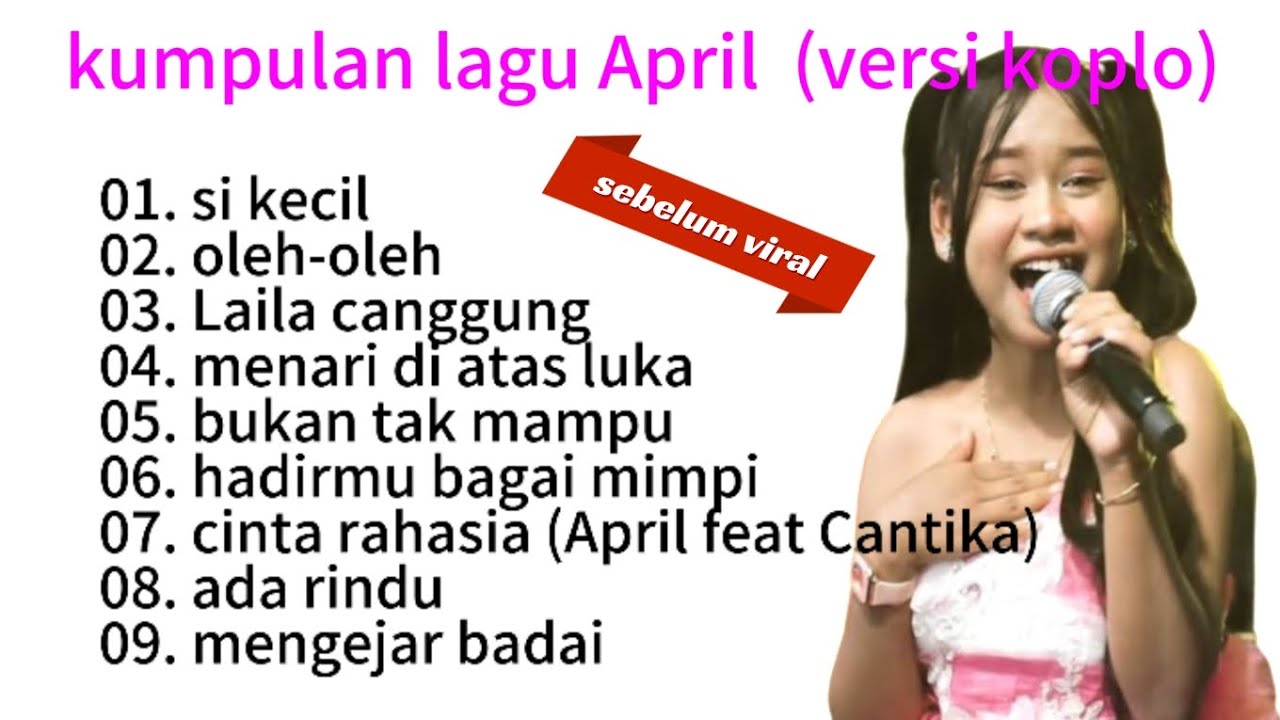 Kumpulan lagu April Cirebon (sebelum masuk  audisi Indosiar) #aprilcirebon #aprilda7 #agengmusic 