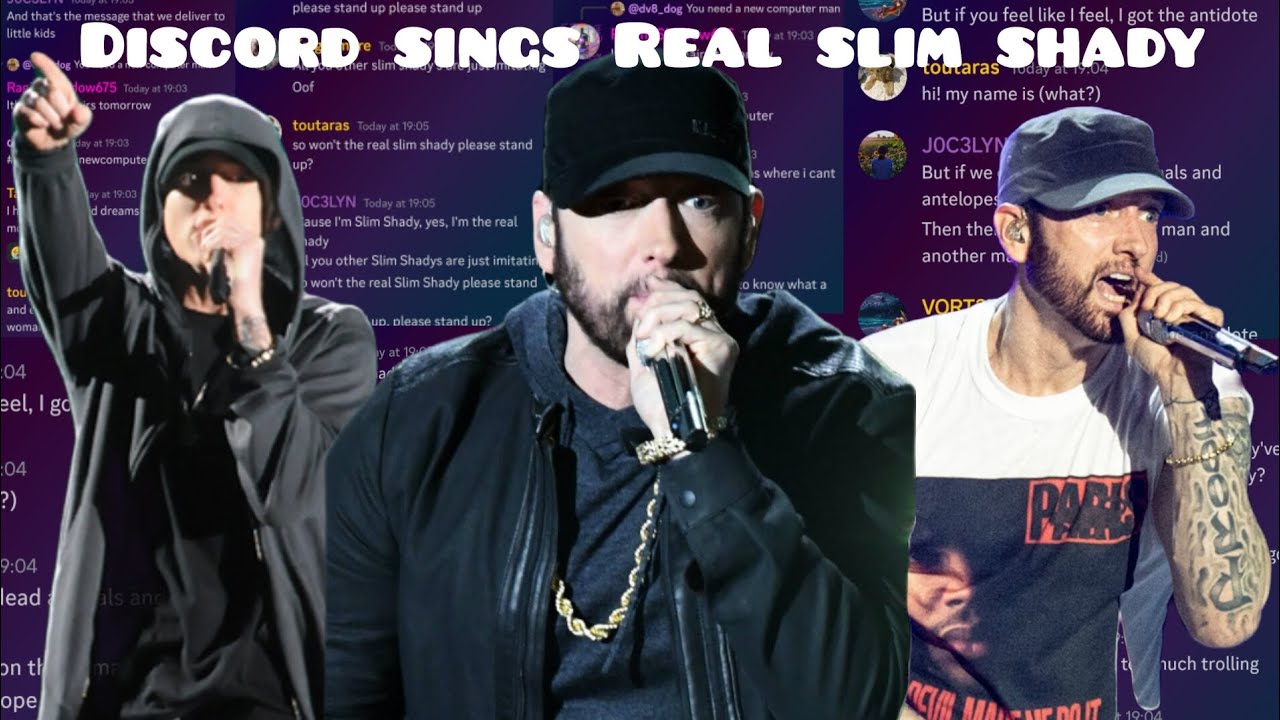 Discord Sings Real Slim Shady