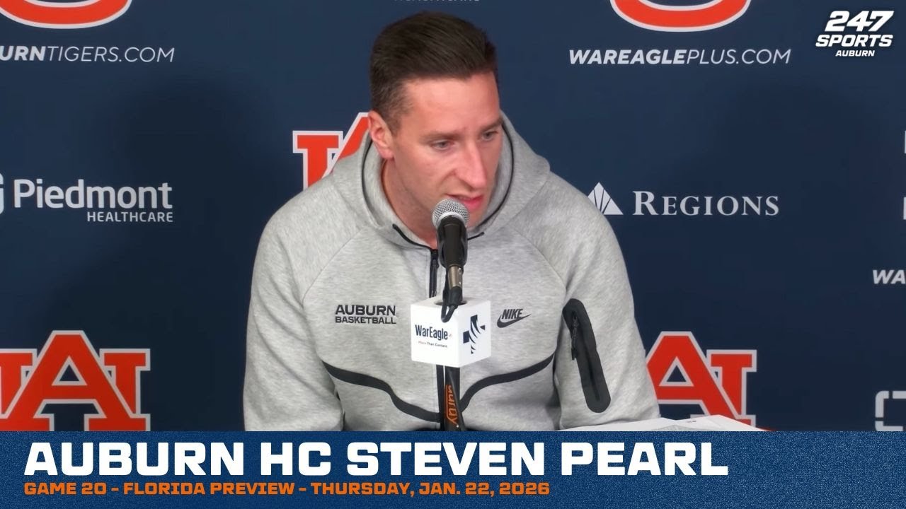 Auburn HC Steven Pearl - Florida Preview