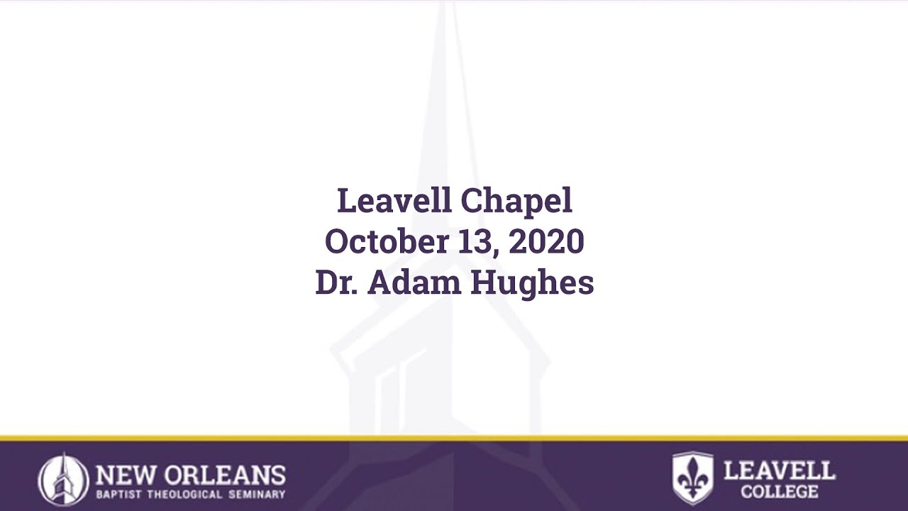 Romans 1 | Dr. Adam Hughes | 10-13-2020