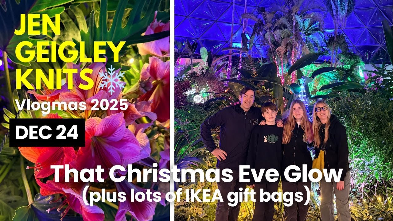 VLOGMAS DAY 24 | Christmas Eve Glow, IKEA Gift Bags + Thanks for Hanging out with me for Vlogmas 🎄