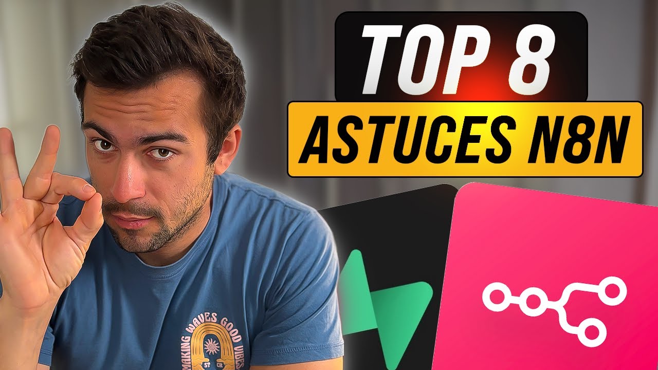 8 astuces pour automatiser plus intelligemment avec n8n (raccourcis, mémoire, contrôle)
