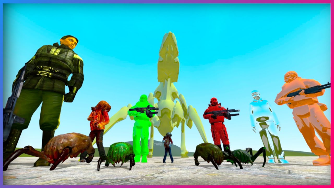 What If NPCs Were... Different? ( NPC Variants ) | Garry's Mod