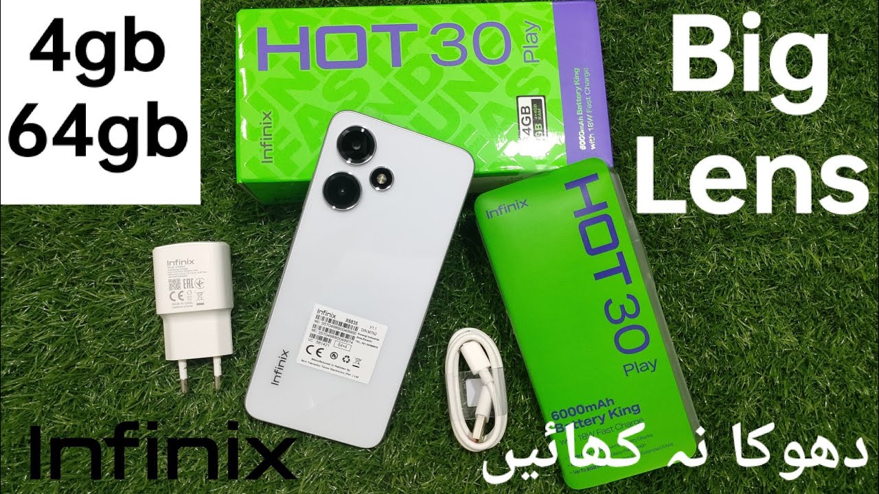 infinix Hot 30 play price in Pakistan | 4gb | 64gb | unboxing & review | Big lens | 2023 |